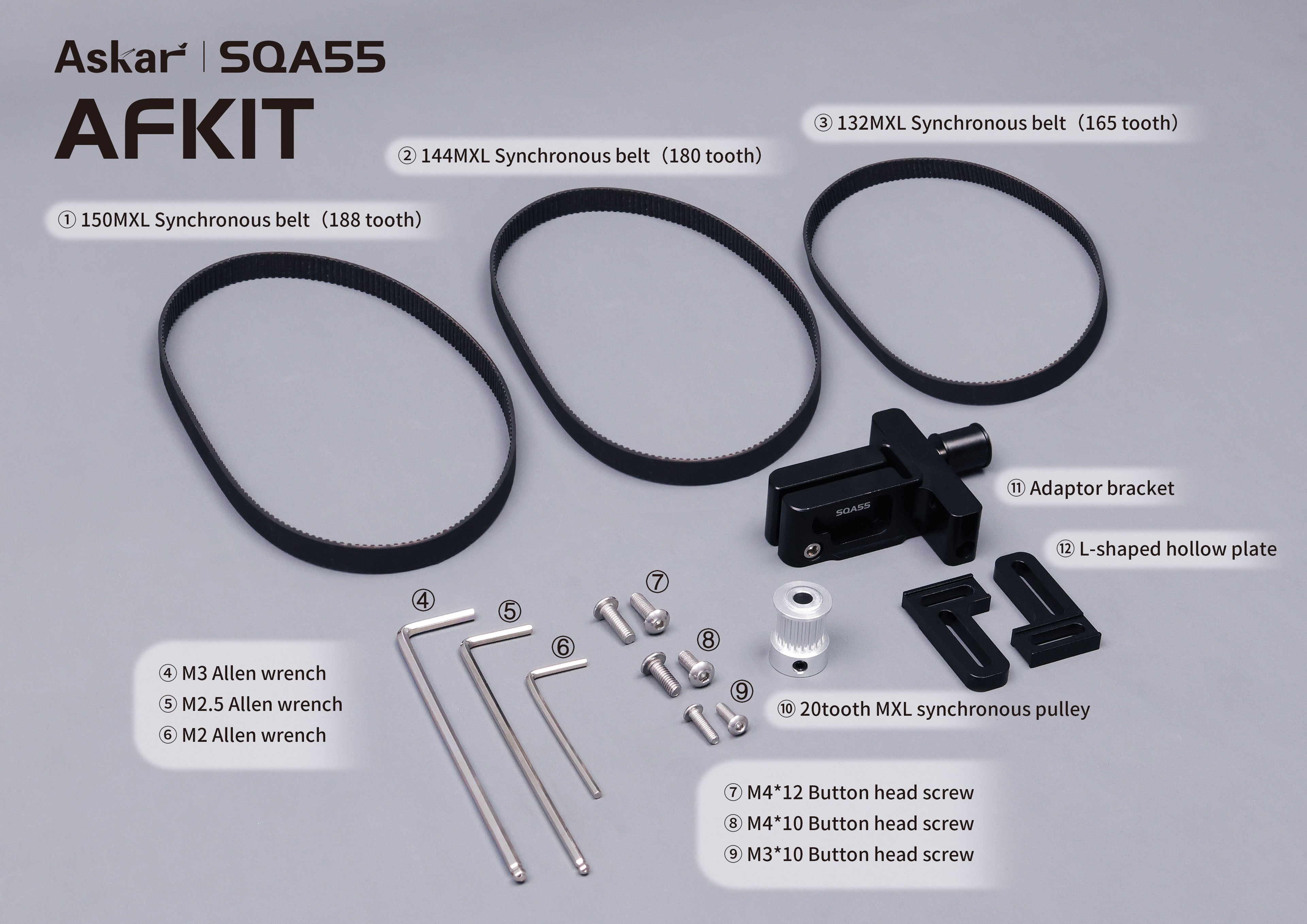 Askar AF Kit for SQA55 Refractor Telescope - Premium Astronomy Accessory for Stargazing & Astrophotography - Perfect for Backyard Observing and Deep Space Imaging