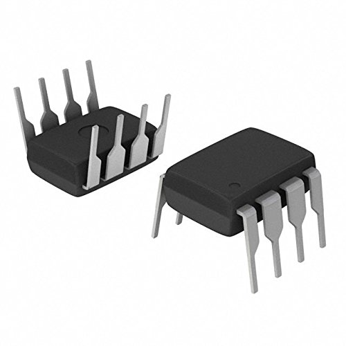 TLC555IP TLC555 LinCMOS(TM) 2.1MHz 250µA Low Power Timer IC DIP-8 Package (1 Pack) - Perfect for DIY Electronics, Timing Circuits, and Industrial Control Applications