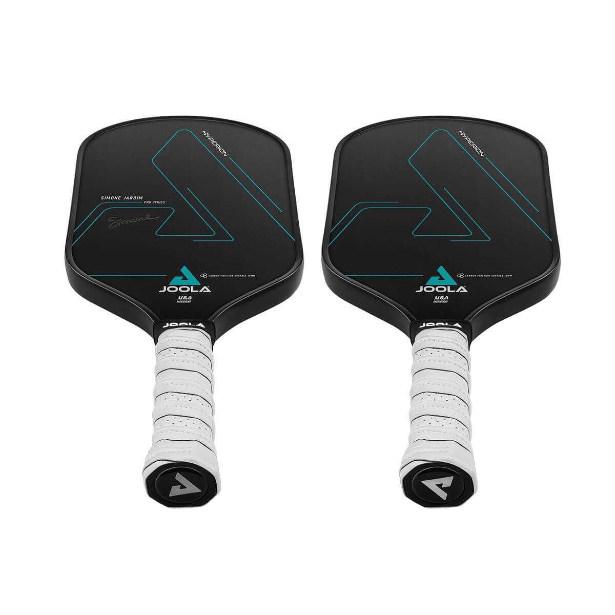JOOLA Simone Jardim Hyperion CFS 16 Pickleball Paddle - Premium Carbon Fiber Surface for Control & Power - Perfect for Competitive Play & Outdoor Recreation