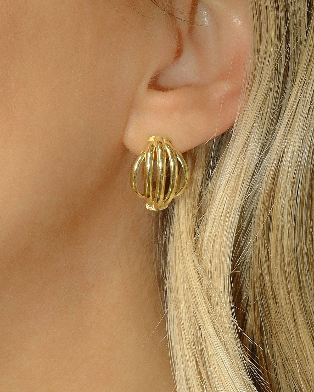 10K Gold Quinn Earrings - Elegant & Dainty Hoop Earrings for Women - Perfect for Everyday Wear, Parties & Special Occasions