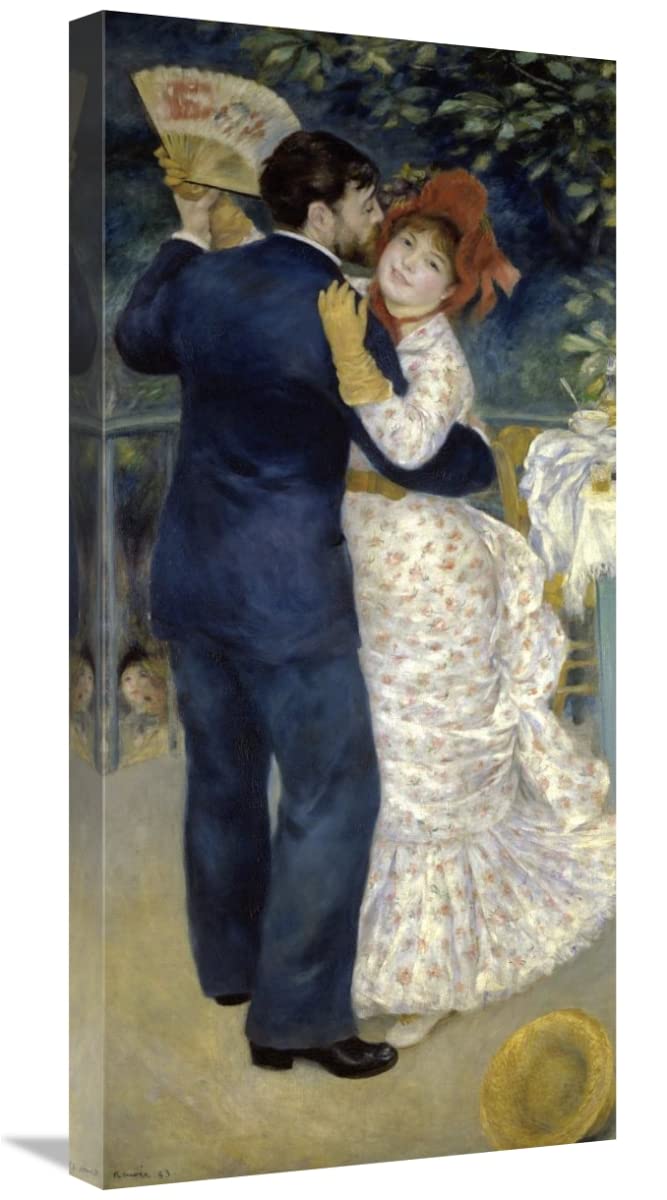 30 Inch Dance in The Country Art Print by Pierre-Auguste Renoir - Famous Impressionist Painting for Home & Office Wall Decor
