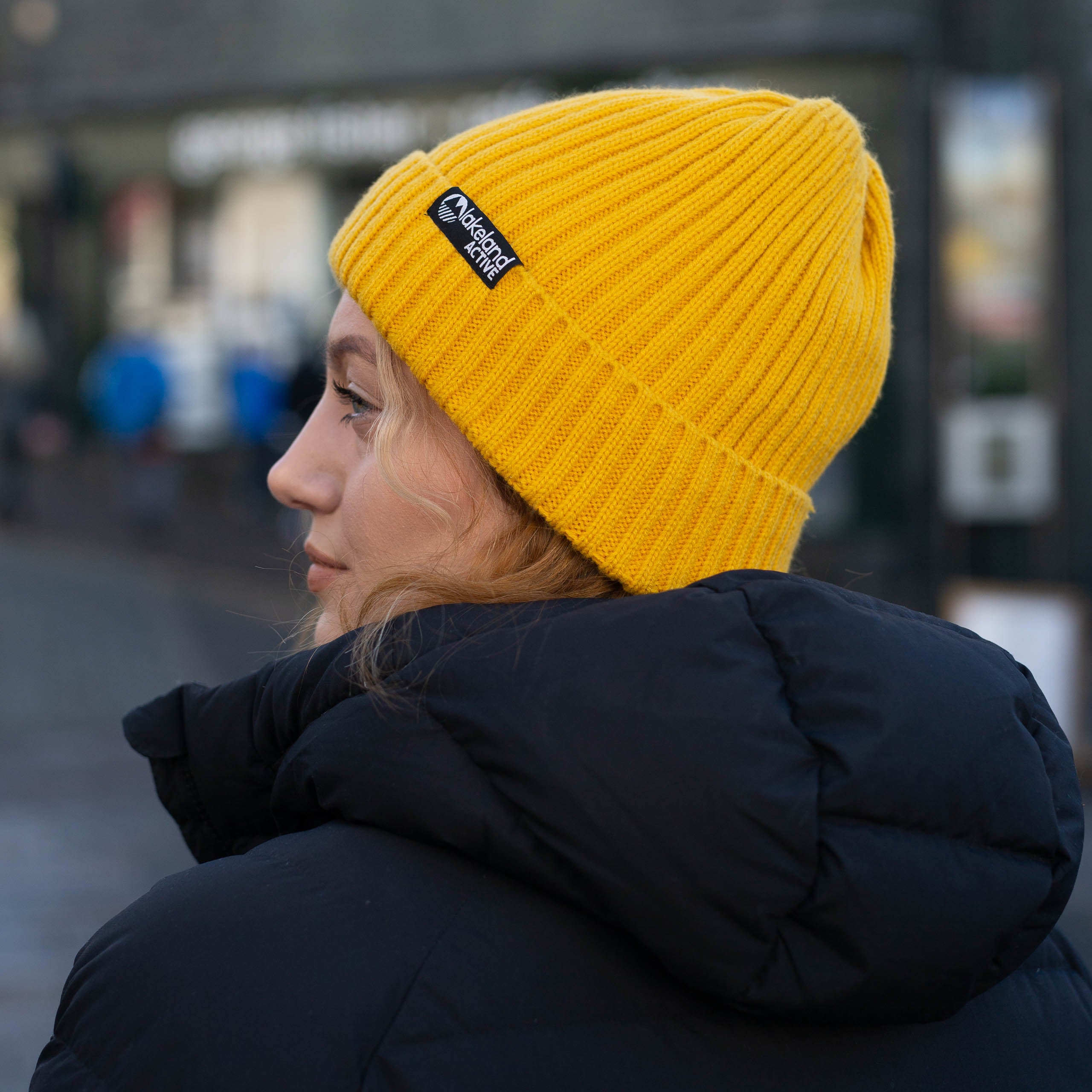 Birkett Ribbed Knit Beanie Hat - Soft Winter Warm Hat for Men & Women - Trendy Pop Tones - Perfect for Skiing, Snowboarding & Outdoor Activities