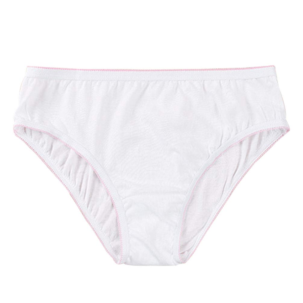 ARTIBETTER 2-Pack Disposable Cotton Underwear for Women - Soft Breathable Panties for Hospital, Travel, Postpartum & Emergency Use - Comfortable Underwear for Surgery, Gym & Daily Wear