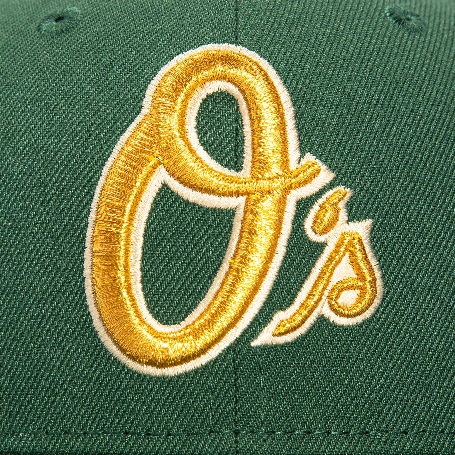 New Era 59Fifty Baltimore Orioles 30th Anniversary Champions Patch Alternate Baseball Cap - Green & Metallic Gold | MLB Officially Licensed, Adjustable Snapback Hat for Fans & Collectors | Perfect for Games, Tailgating & Sports Memorabilia Display