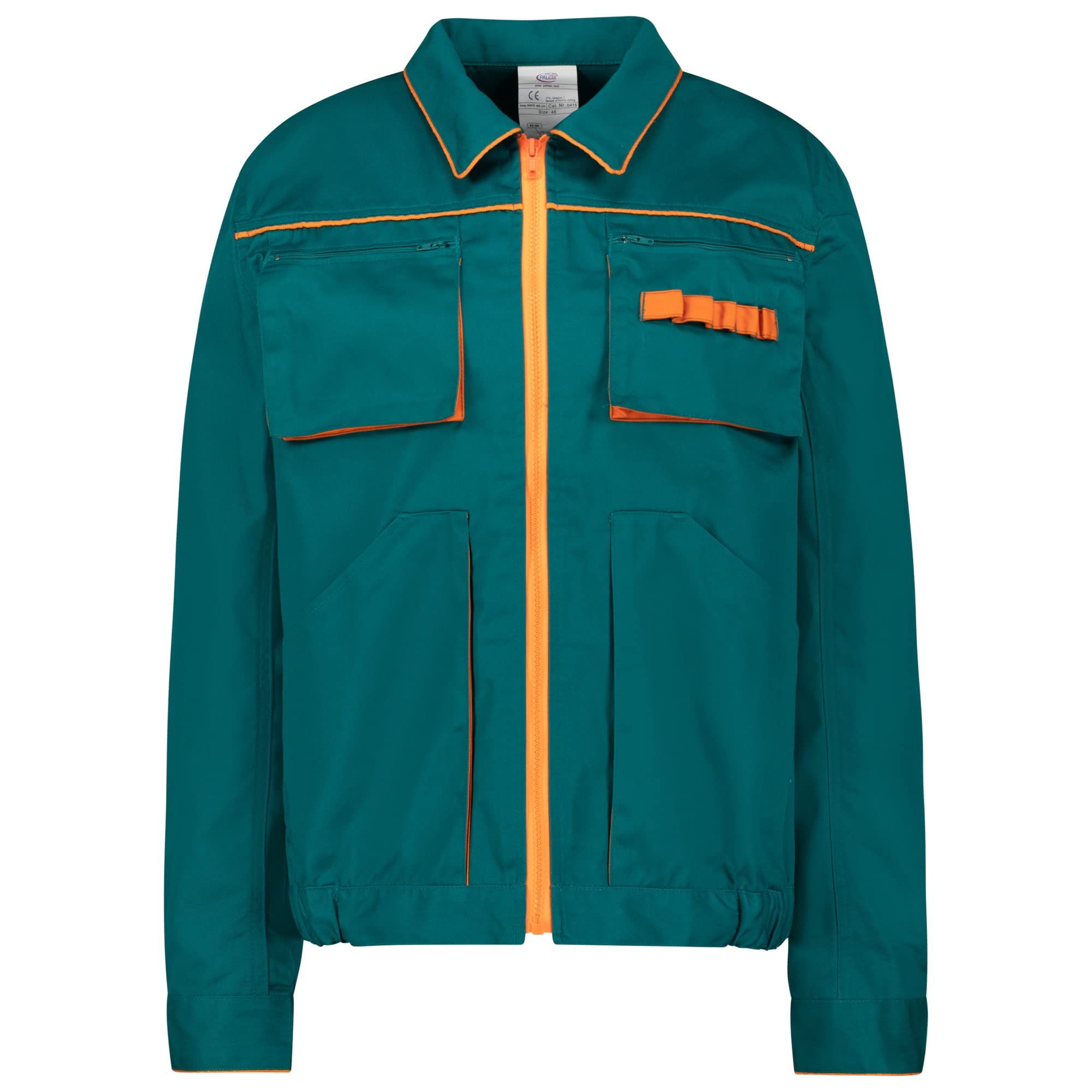 BWOLF Lisbon Men's Work Jacket - Cotton & Polyester Blend, Multi-Functional with Multiple Pockets for Outdoor Work, Hiking & Casual Wear