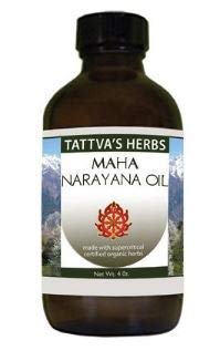 **Premium Ayurvedic Mahanarayana Oil for Muscle & Joint Support - 100% Natural Sesame Massage Oil for Pain Relief & Relaxation - 4 oz Bottle - Perfect for Massage Therapy, Arthritis & Daily Wellness**