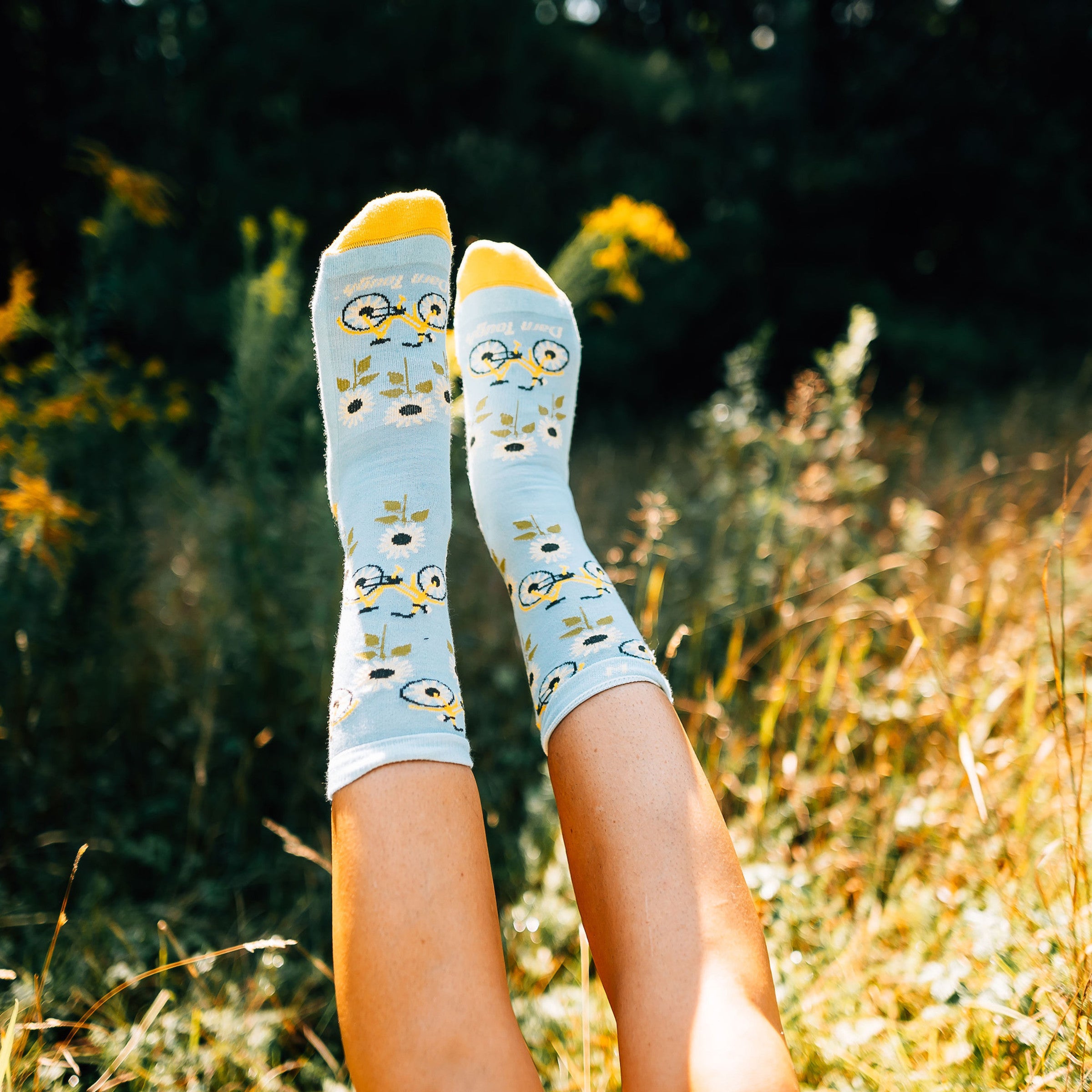 Women's Sun Pedal Crew Lightweight Lifestyle Socks - Breathable Comfort for Everyday Wear - Perfect for Casual Outfits, Walking & Relaxing at Home