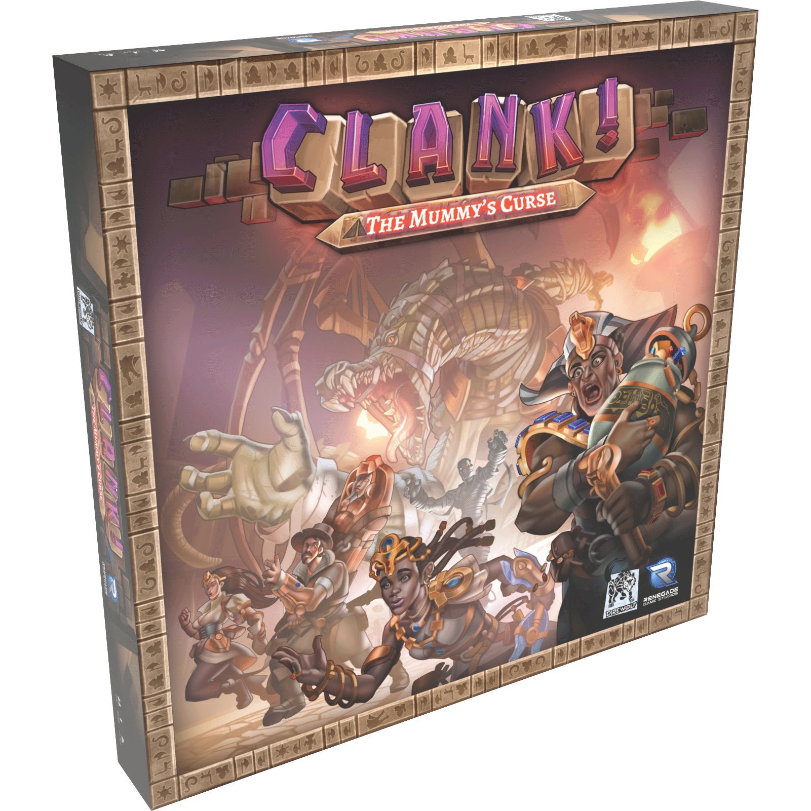 Clank! The Mummy's Curse Plush Toy by Renegade - Multicolor Adventure Companion