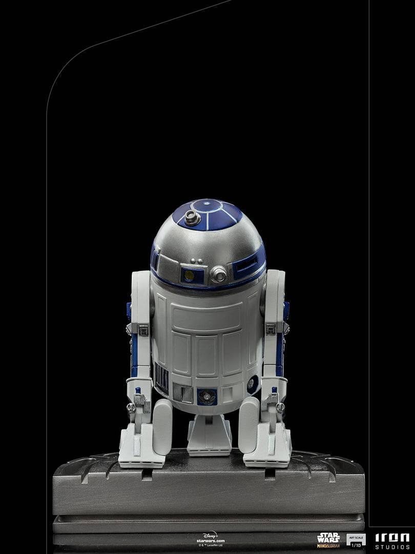 Iron Studios The Mandalorian R2-D2 BDS Art Scale 1/10 Statue - Premium Collectible for Star Wars Fans & Home Display
