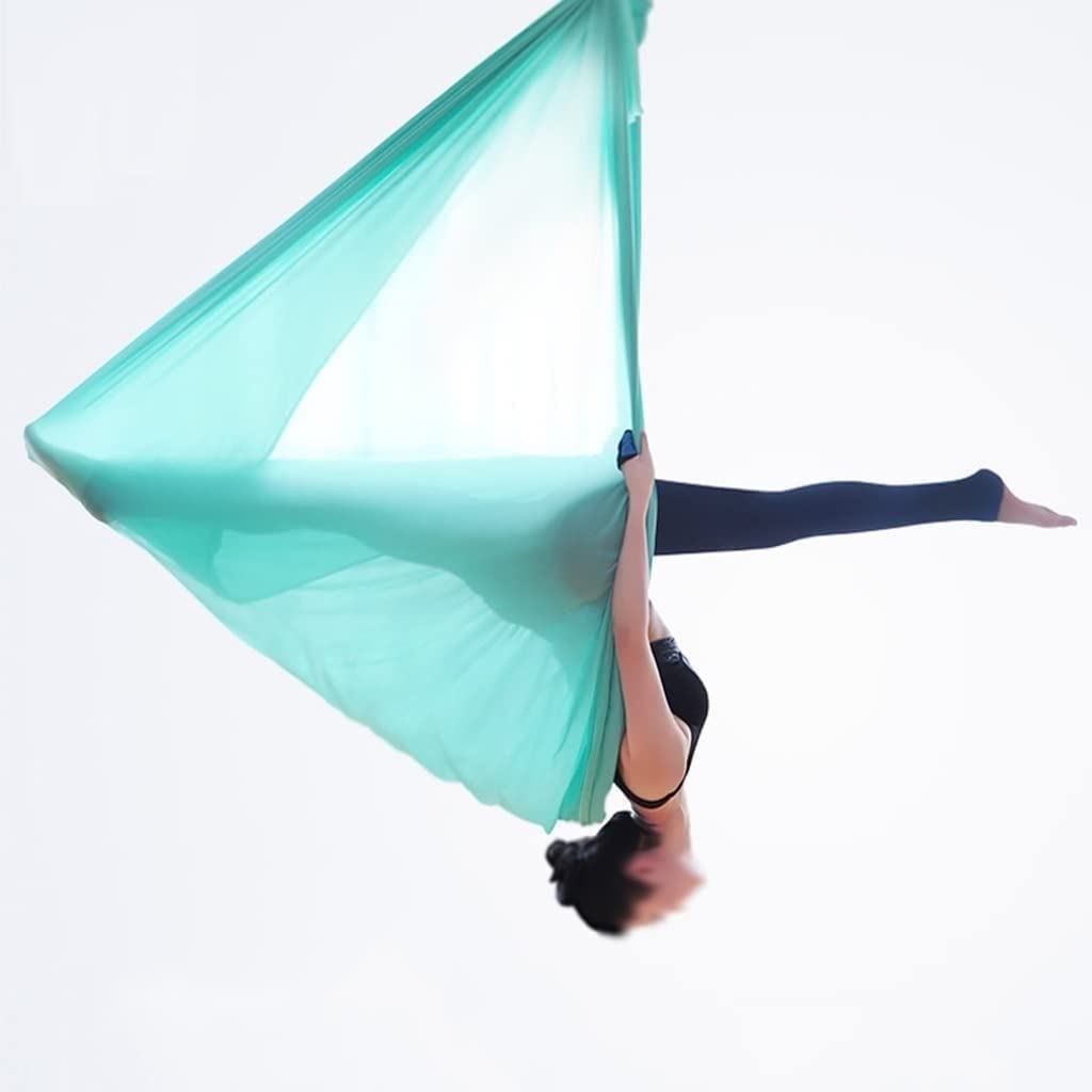 Yoga Hammock Swing Set for Home & Gym - Pilates Body Shaping Sling with Inversion Tool | Perfect for Aerial Yoga, Fitness Training & Relaxation