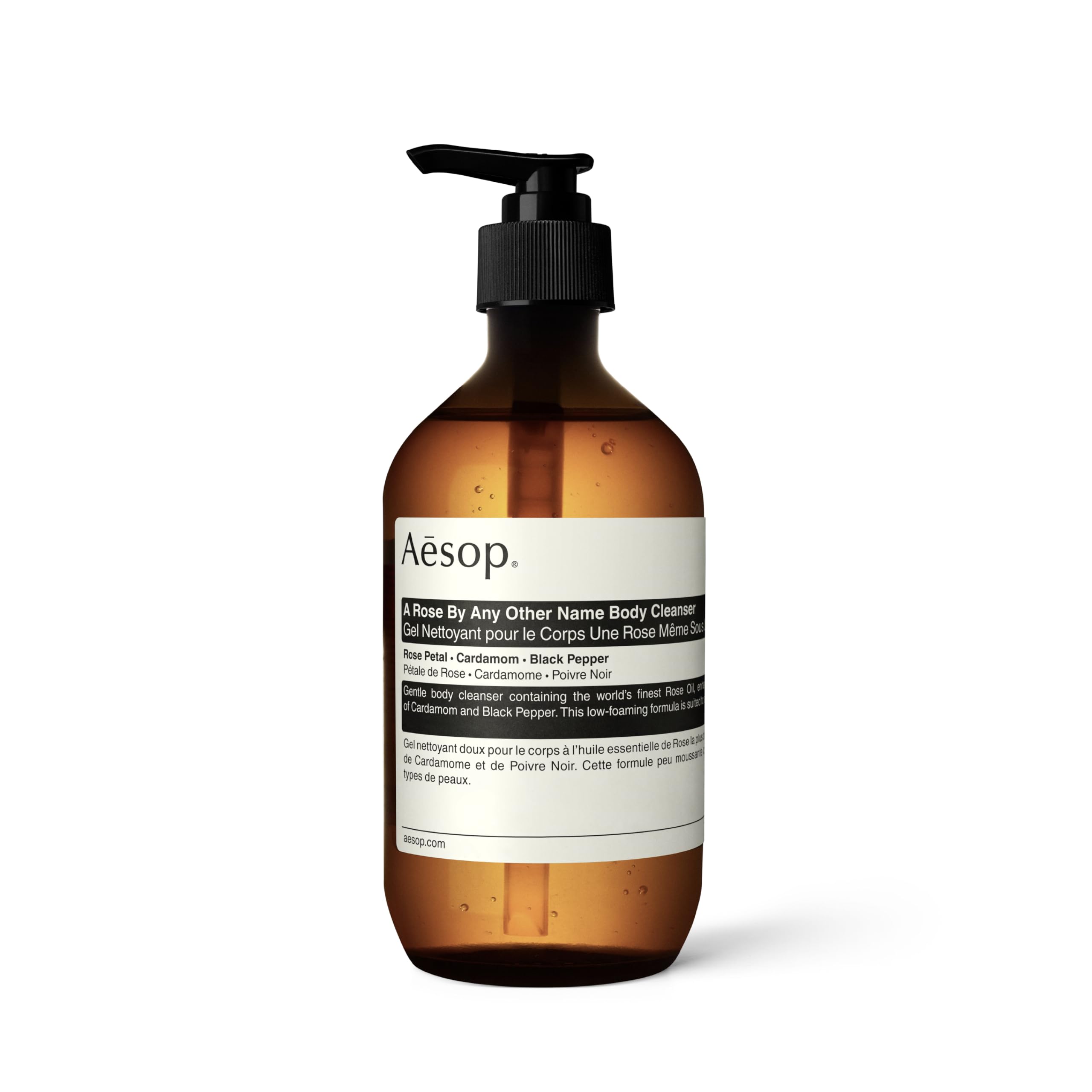 Aesop A Rose by Any Other Name Body Cleanser & Resurrection Aromatique Hand Wash Set - Paraben-Free, Cruelty-Free, Vegan Skincare Duo for Luxurious Bathroom & Spa Experience
