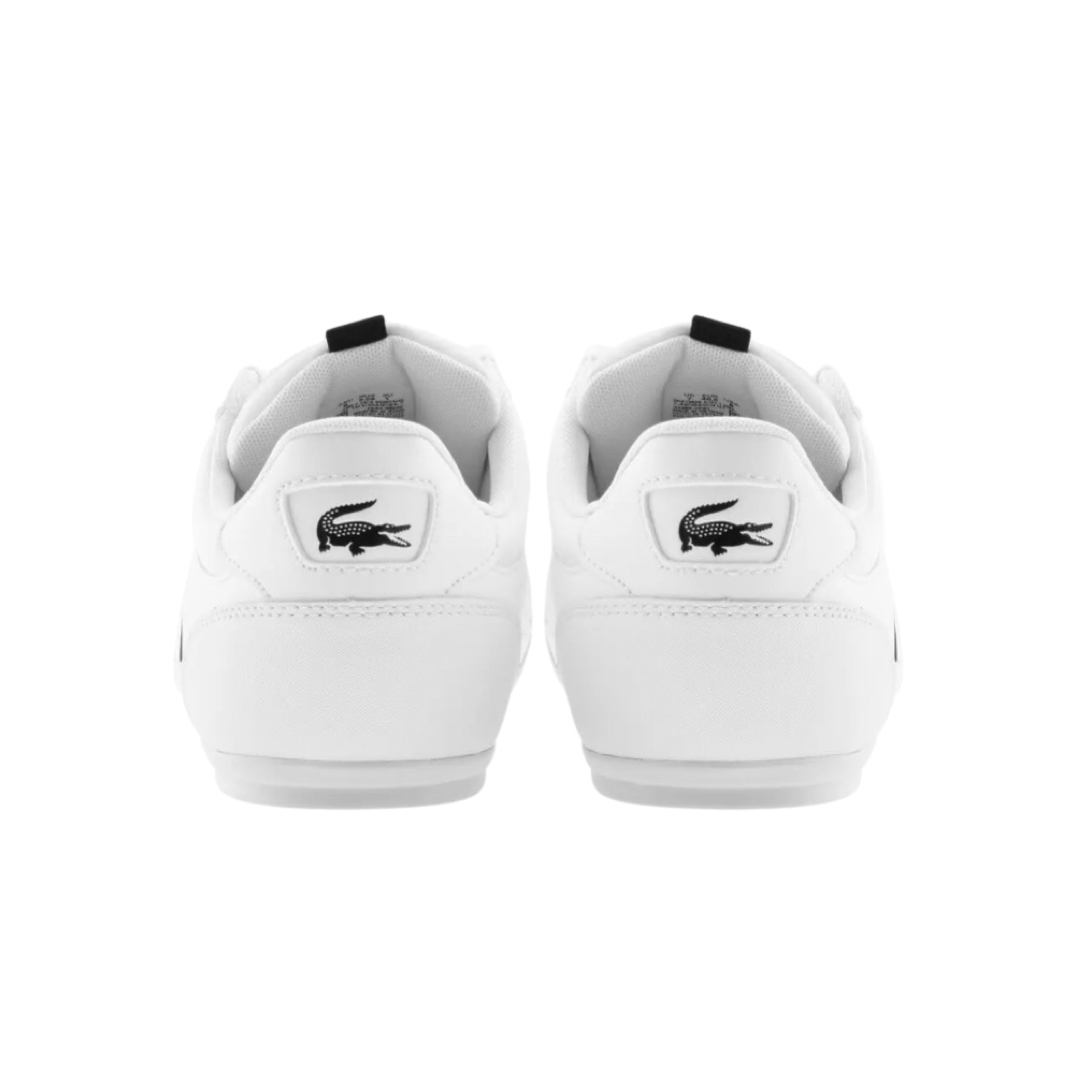 Lacoste Chaymon 0121 CMA White Black Sunglasses - Stylish UV Protection for Outdoor Sports & Driving