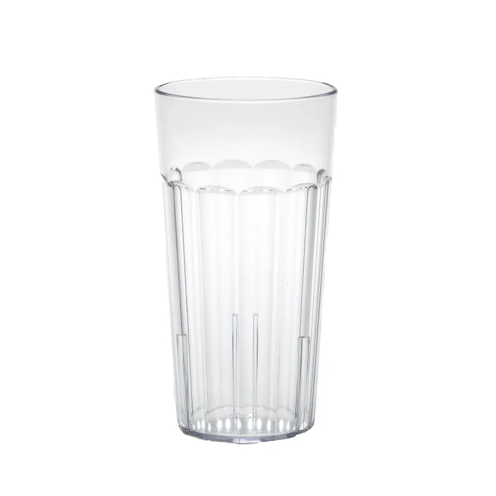 Cambro Newport 22 Oz Clear Plastic Tumbler Cup - BPA-Free, Dishwasher Safe, Durable Drinking Glass for Coffee, Tea, and Beverages - Perfect for Restaurants, Cafes, Offices, and Home Use