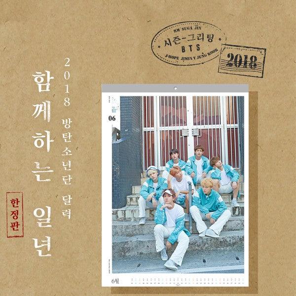 BTS 2018 Wall Calendar - Official Merchandise | K-Pop Decor for Fans, Room & Office Wall Art | Perfect for Gifts, Birthdays & K-Pop Collections