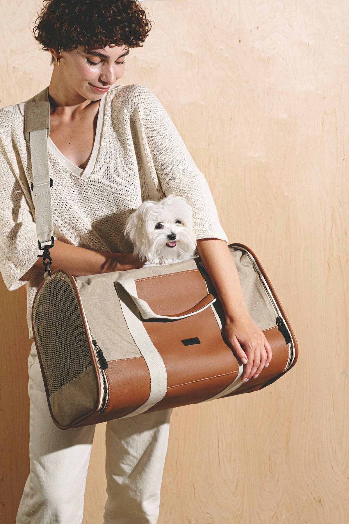 Dog Travel Bag - Durable & Stylish Pet Carrier for Small Dogs & Cats - Perfect for Airplane, Car & Outdoor Adventures