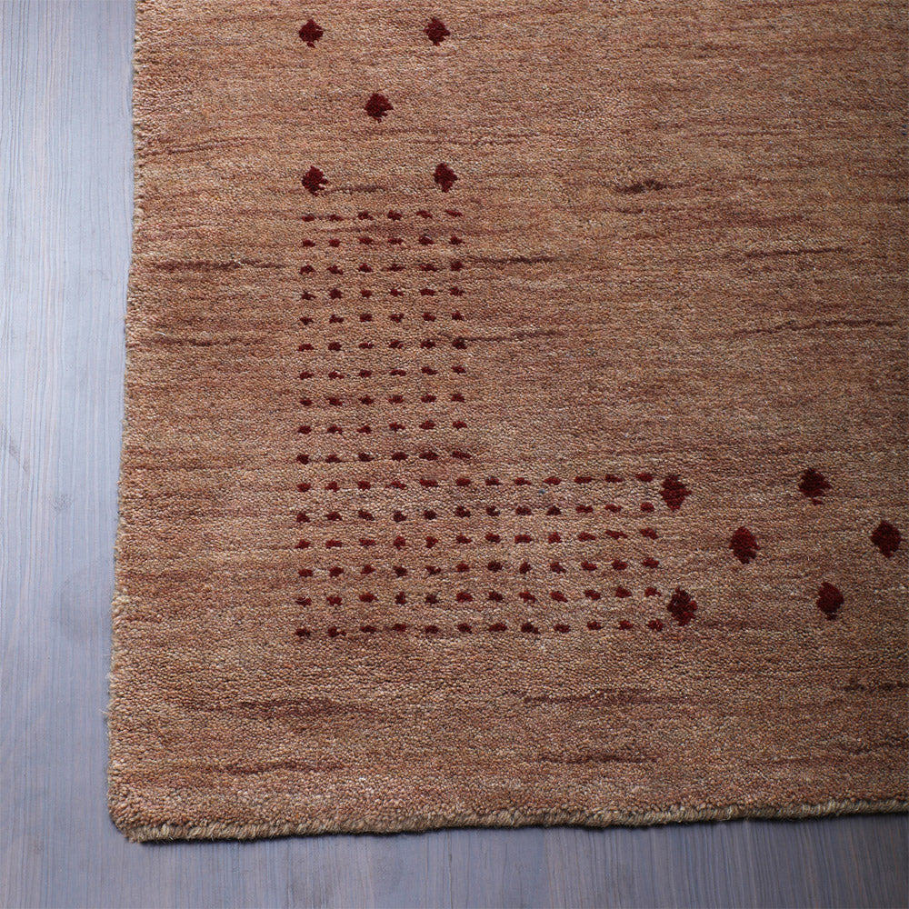 Premium Hand-Knotted Wool Rug from Shenzhen - Soft & Durable for Living Room, Bedroom, or Office Decor