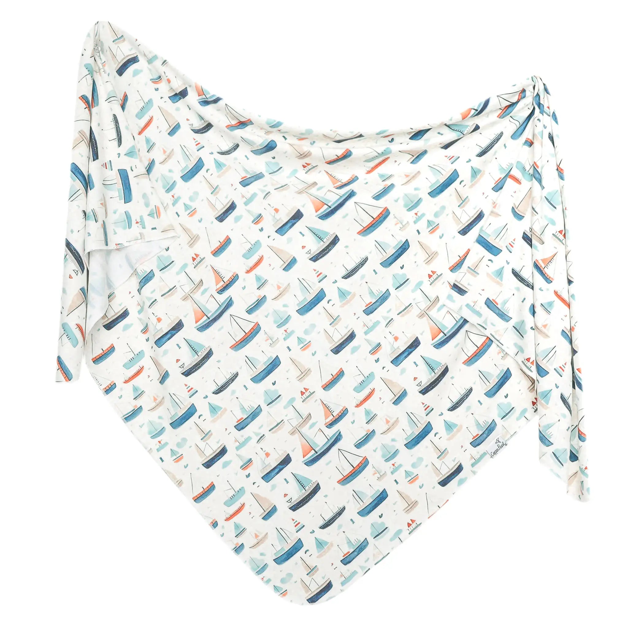 Soft Organic Cotton Knit Swaddle Blanket for Babies - Cozy & Breathable Newborn Wrap for Swaddling, Sleeping & Nursing - Perfect Baby Shower Gift