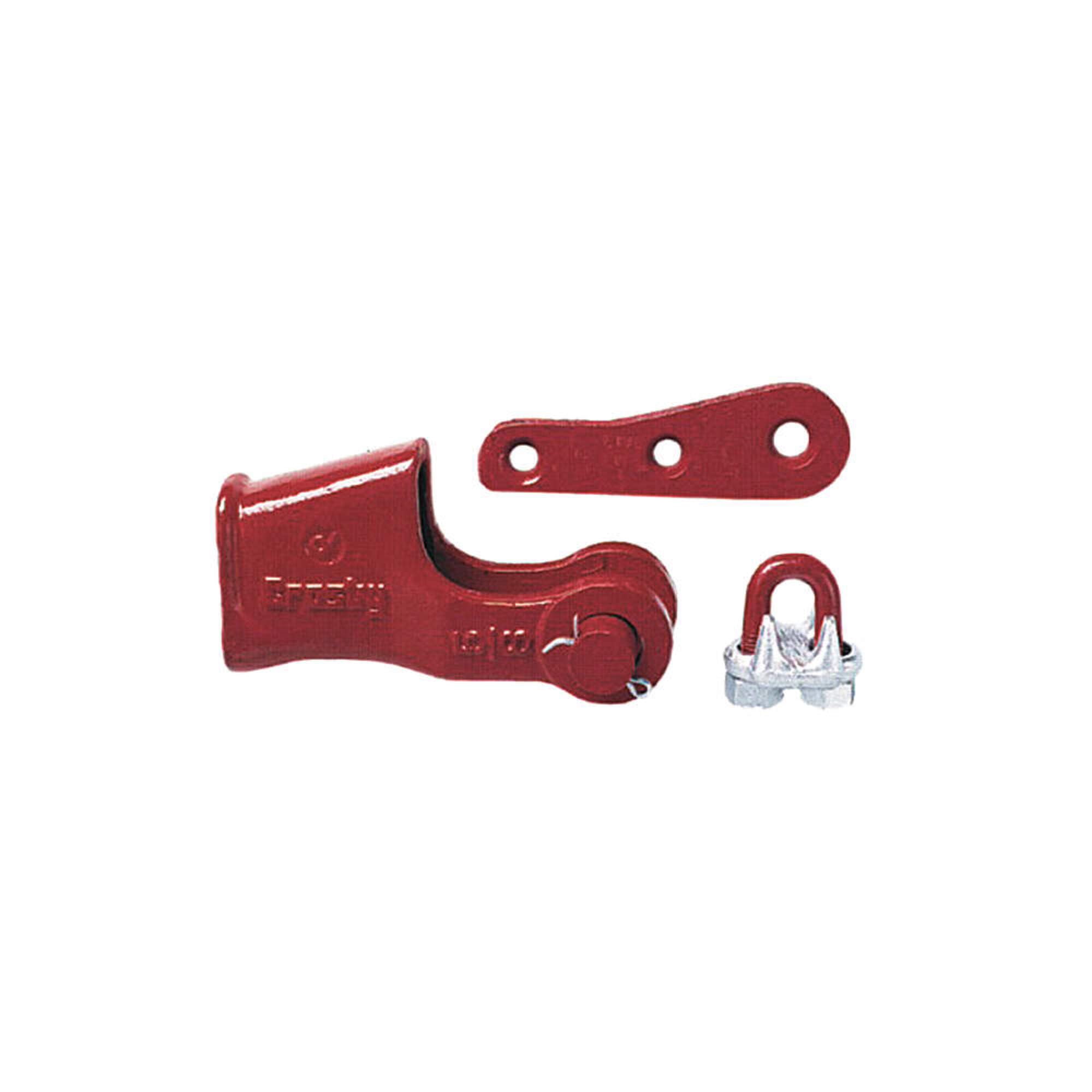 Crosby Terminator 3/8in Steel Wedge Socket - Heavy Duty Rigging Hardware for Lifting & Construction - Perfect for Crane, Hoist, and Industrial Applications
