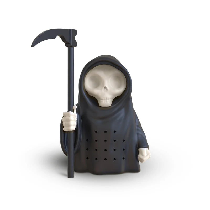 Premium Fred Grim Steeper Tea Infuser - Loose Leaf Tea Strainer with Silicone Lid - Perfect for Home, Office & Travel Use