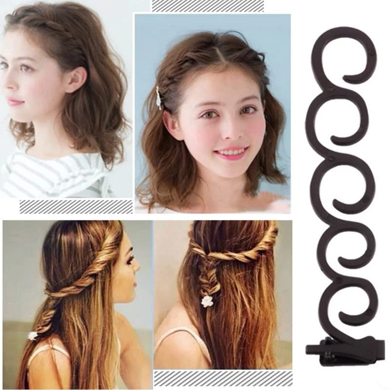 CHRONEX 6-Pack Hair Styling Tool Kit - Hair Loop Styling Tool & Ponytail Maker Accessories for Women - Perfect for Updos, Braids, and Everyday Hairstyles at Home or Salon