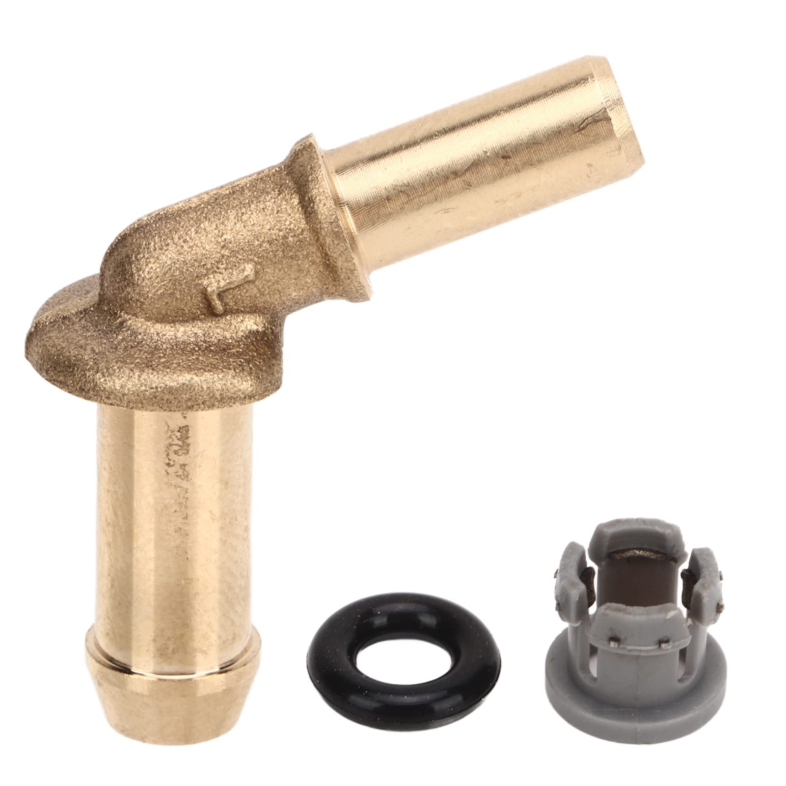 High-Quality Car Thermostat Outlet Hose Connector LR049990 - Durable Compact Water Outlet Hose for Vehicle Cooling System - Perfect for Engine Repair & Maintenance