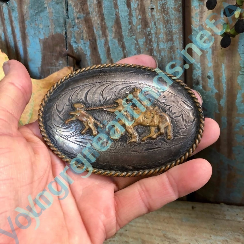 Vintage Tex Tan Western Cowboy Belt Buckle - Genuine Leather Strap for Men - Perfect for Rodeo, Country Music Festivals & Western Fashion Outfits