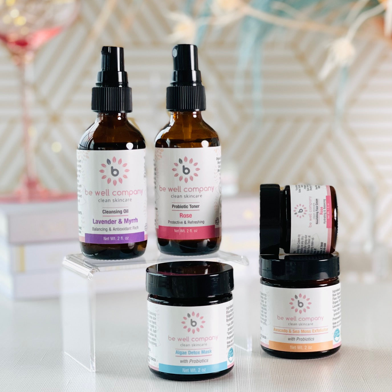 You Complete Me Face Kit - Complete Skincare Set for Glowing Skin | Perfect for Daily Routine, Travel & Gifting