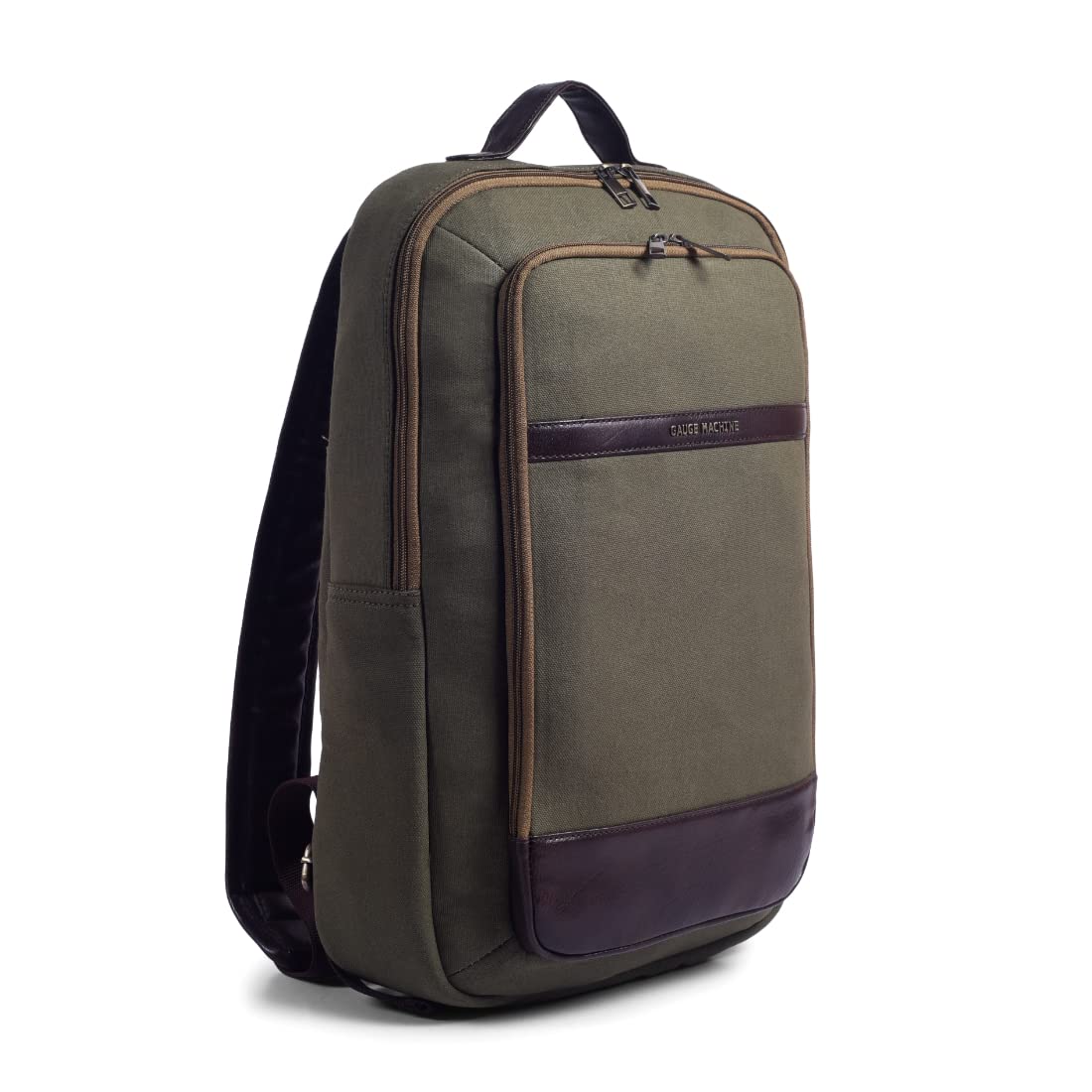 Durable Gauge Machine Backpack with Front Sleeve Pouch - Perfect for Work, Travel & Outdoor Adventures