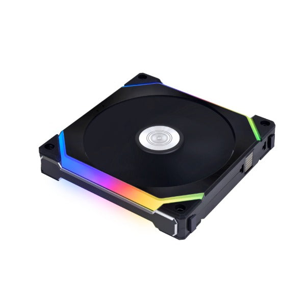 Lian Li UNI FAN SL140 V2 140mm RGB PWM PC Case Fan - Single Pack (Black/White) | High Airflow Cooling for Gaming PC Builds & Workstation Computers