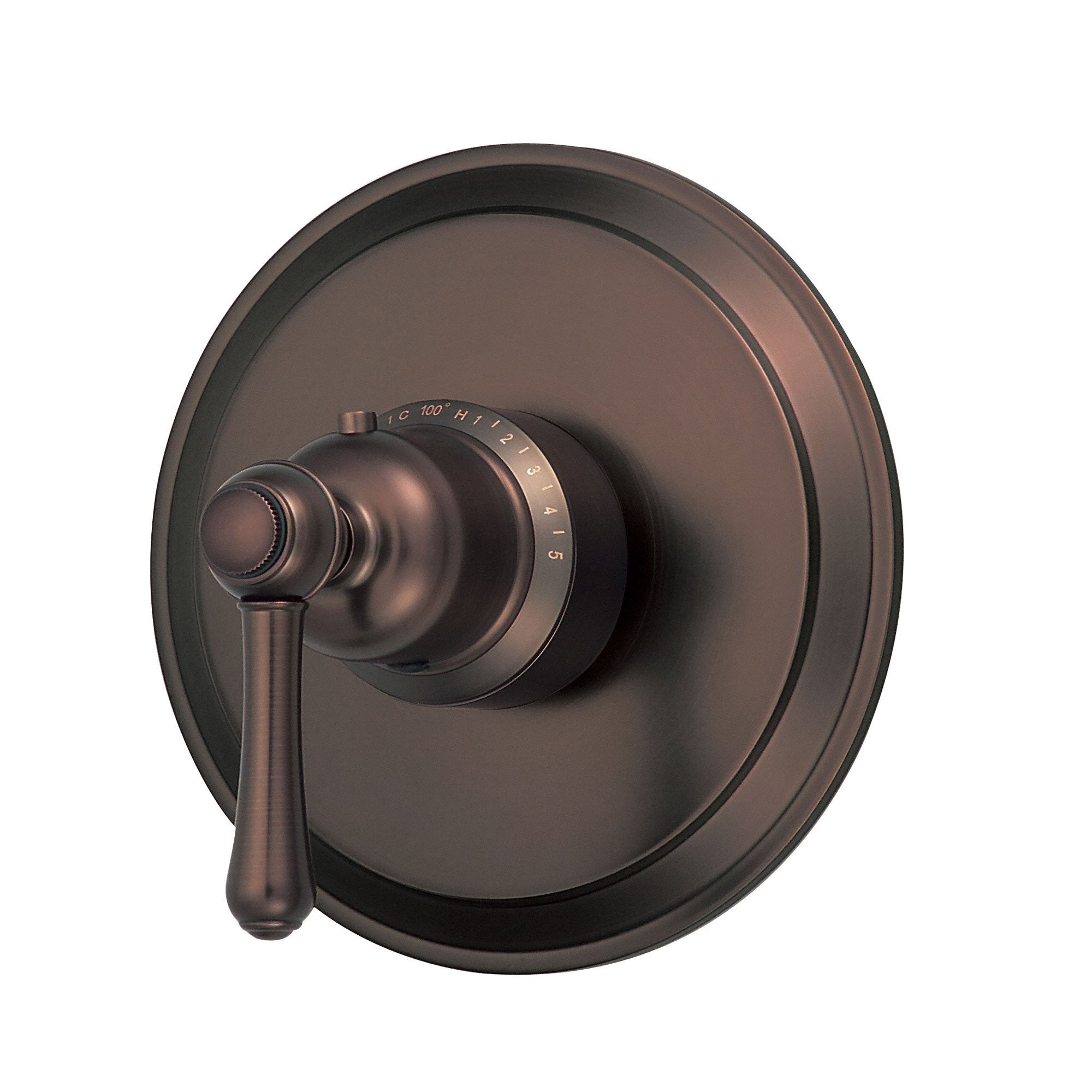 Danze Opulence Oil Rubbed Bronze Single Handle High Volume Thermostatic Shower Valve with Rough-in - Perfect for Luxury Bathroom Renovations & Spa-Like Shower Experiences