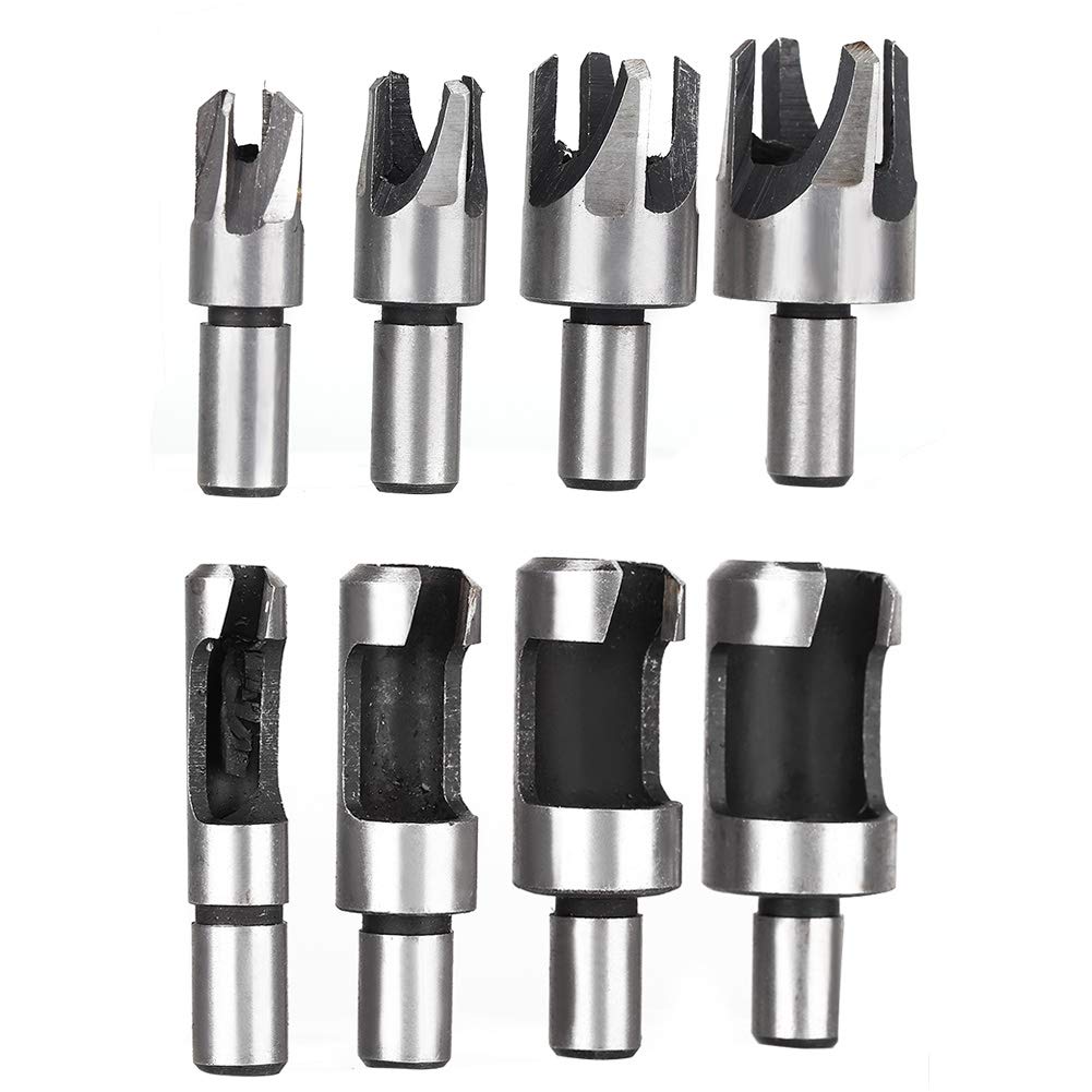 10mm Cork Drill Bit Knife Wood Plug Cutter Set - Carbon Steel Cutting Tool for Hand & Electric Drills - Perfect for Woodworking, DIY Projects & Furniture Repair
