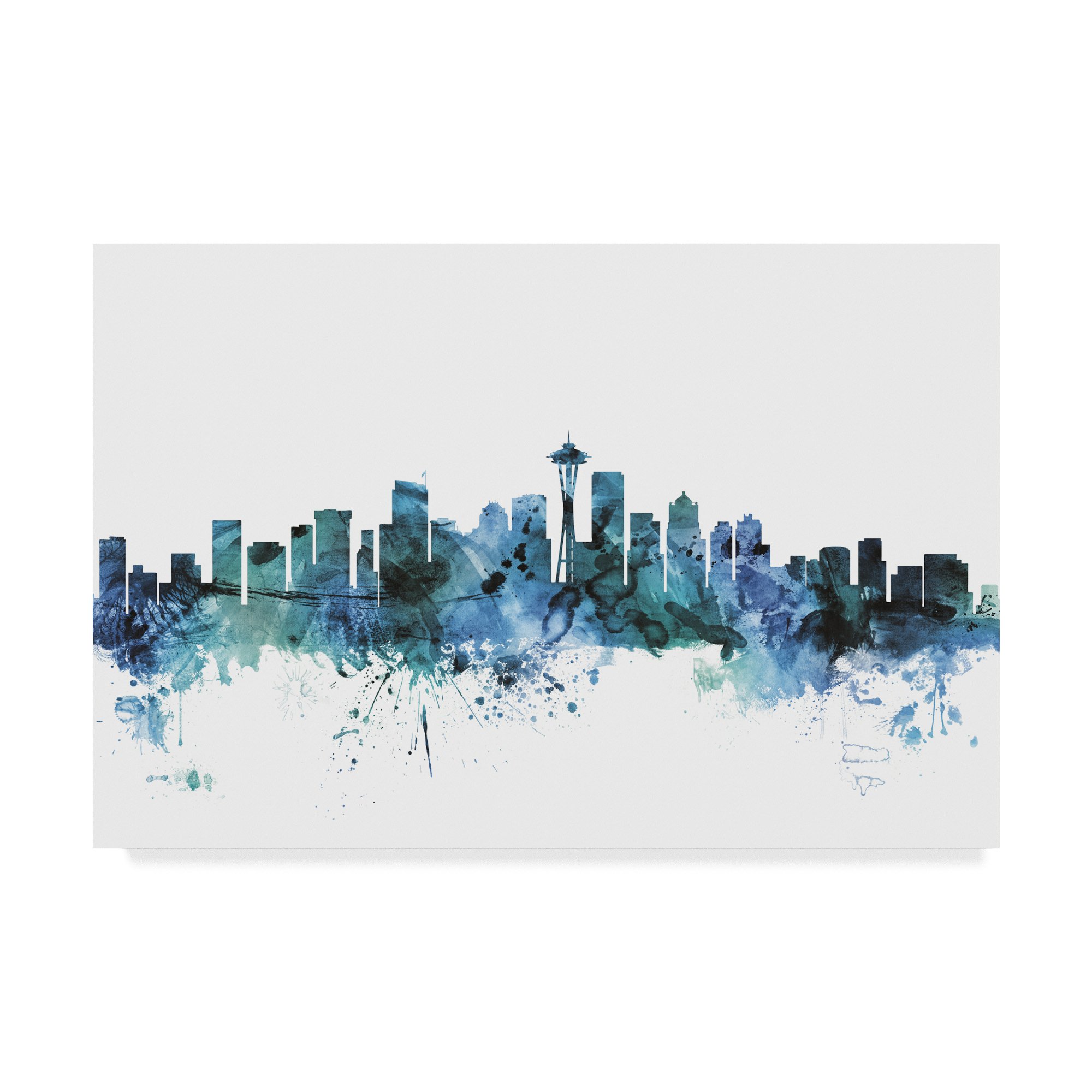 Trademark Fine Art Michael Tompsett Canvas Print - Vibrant Multicolor Abstract Wall Art for Living Room, Bedroom & Office Decor