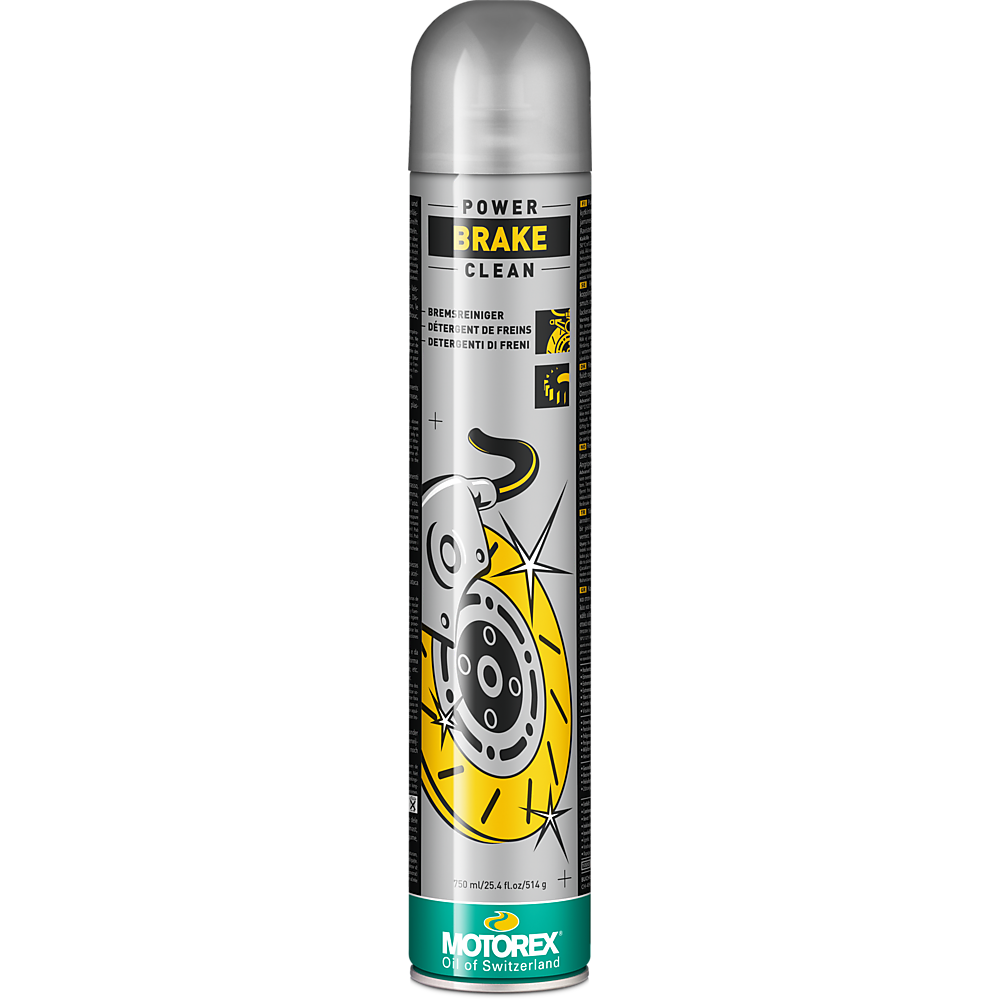 Motorex Power Brake Cleaner Spray - Fast-Acting Brake Parts Cleaner for Cars, Motorcycles & Trucks - Removes Grease, Oil & Dirt - Ideal for DIY Auto Repair & Maintenance