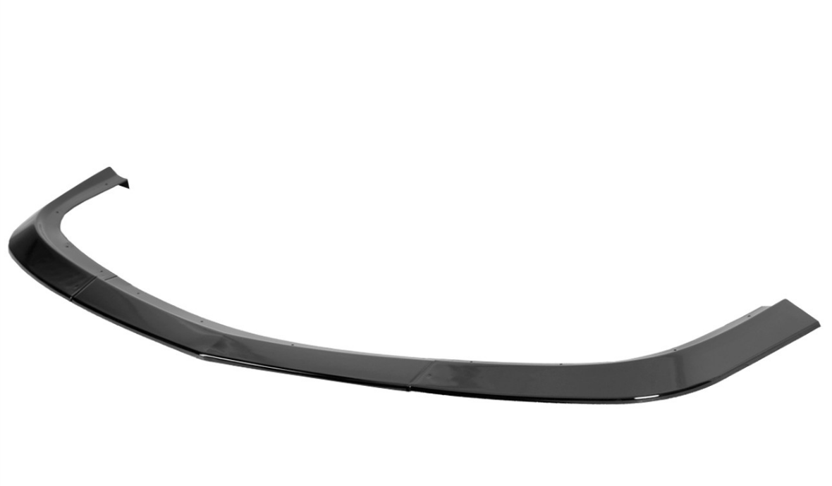 2015-2021 Dodge Challenger SXT Glossy Black 3PC Front Bumper Lip Splitter Kit - High Gloss ABS Plastic for Enhanced Aerodynamics & Aggressive Styling - Perfect for Car Enthusiasts & Street Racing