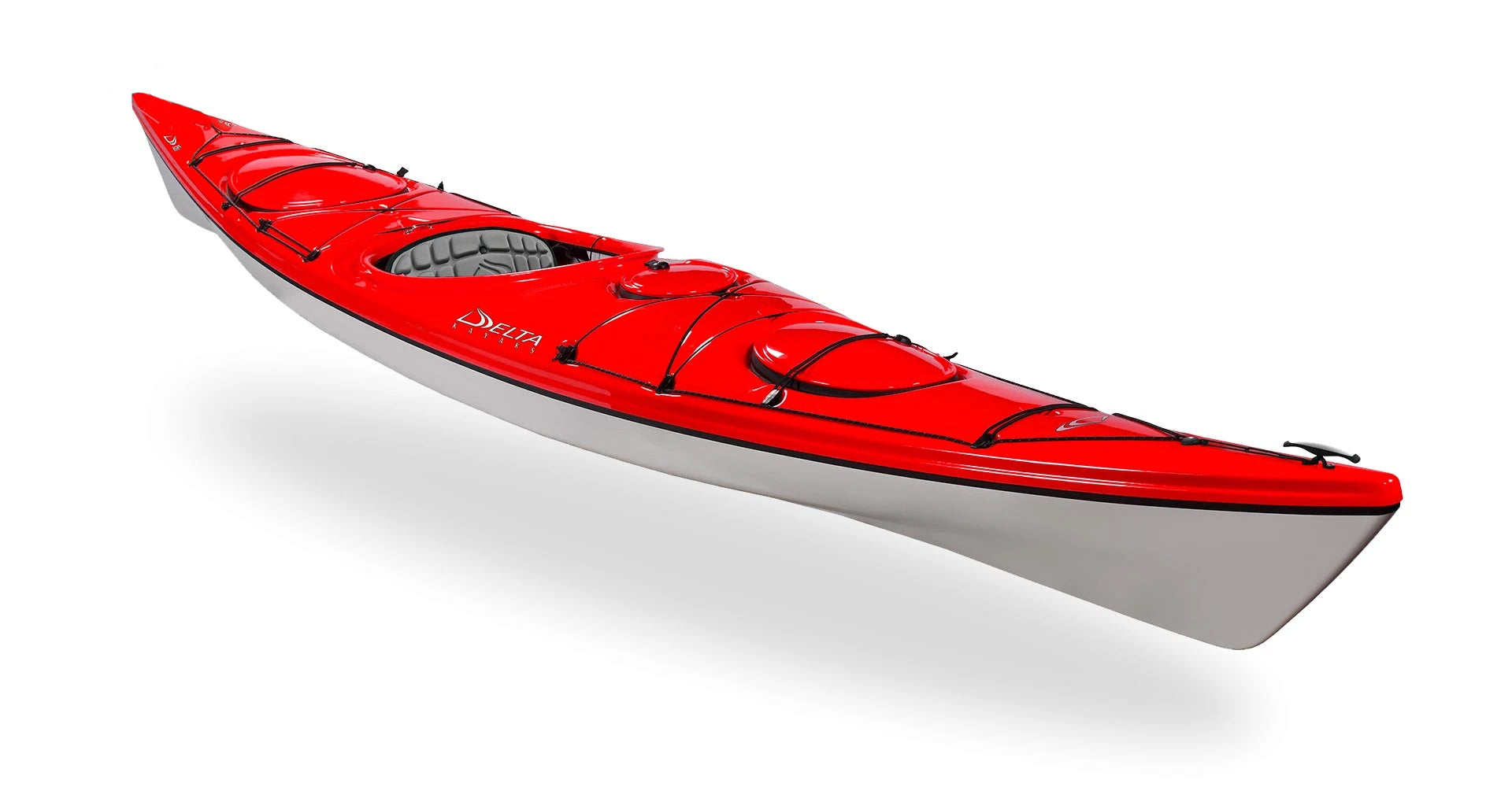 Delta 15S Kayak with Skeg - Lightweight Touring Kayak for Lakes & Rivers - Perfect for Fishing, Camping & Outdoor Adventures