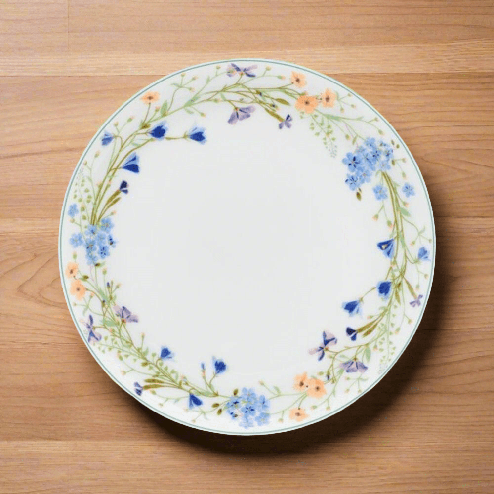 Quinn Salad Plate - Elegant Ceramic Dinnerware for Salads, Appetizers & Desserts | Perfect for Home Dining, Parties & Restaurant Use