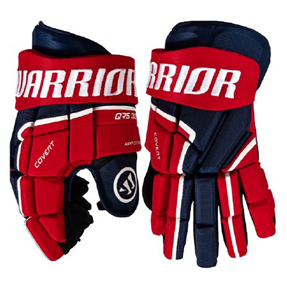 Warrior Covert QR5 30 Junior Ice Hockey Gloves - Youth Protective Hockey Gear for Ice Skating & Training - Perfect for Games, Practice & Winter Sports