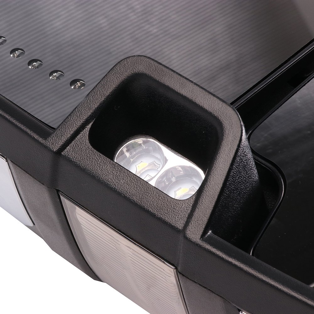 2008-2013 Chevy Silverado & GMC Sierra Towing Mirrors - Power Heated LED Turn Signal Running Lights, Chrome Housing (Left & Right Side) - Perfect for Towing Trailers, Boats & Campers