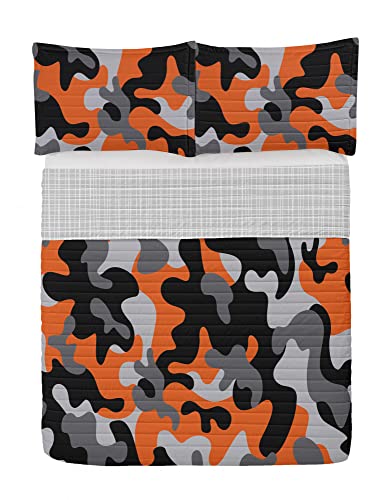 Orange Grey Black