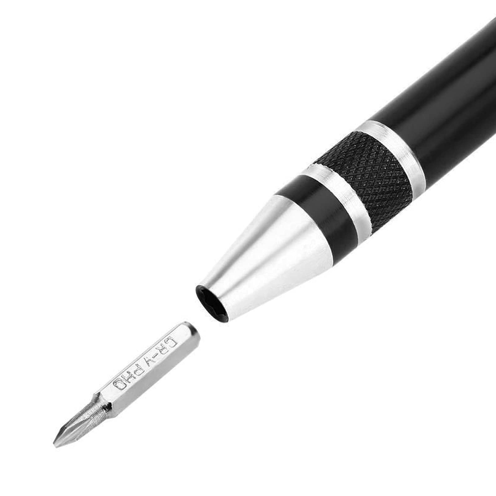 8-in-1 Mini Screwdriver Set with 8 Bits - Precision Repair Tool for Eyeglasses, Computers & Home DIY