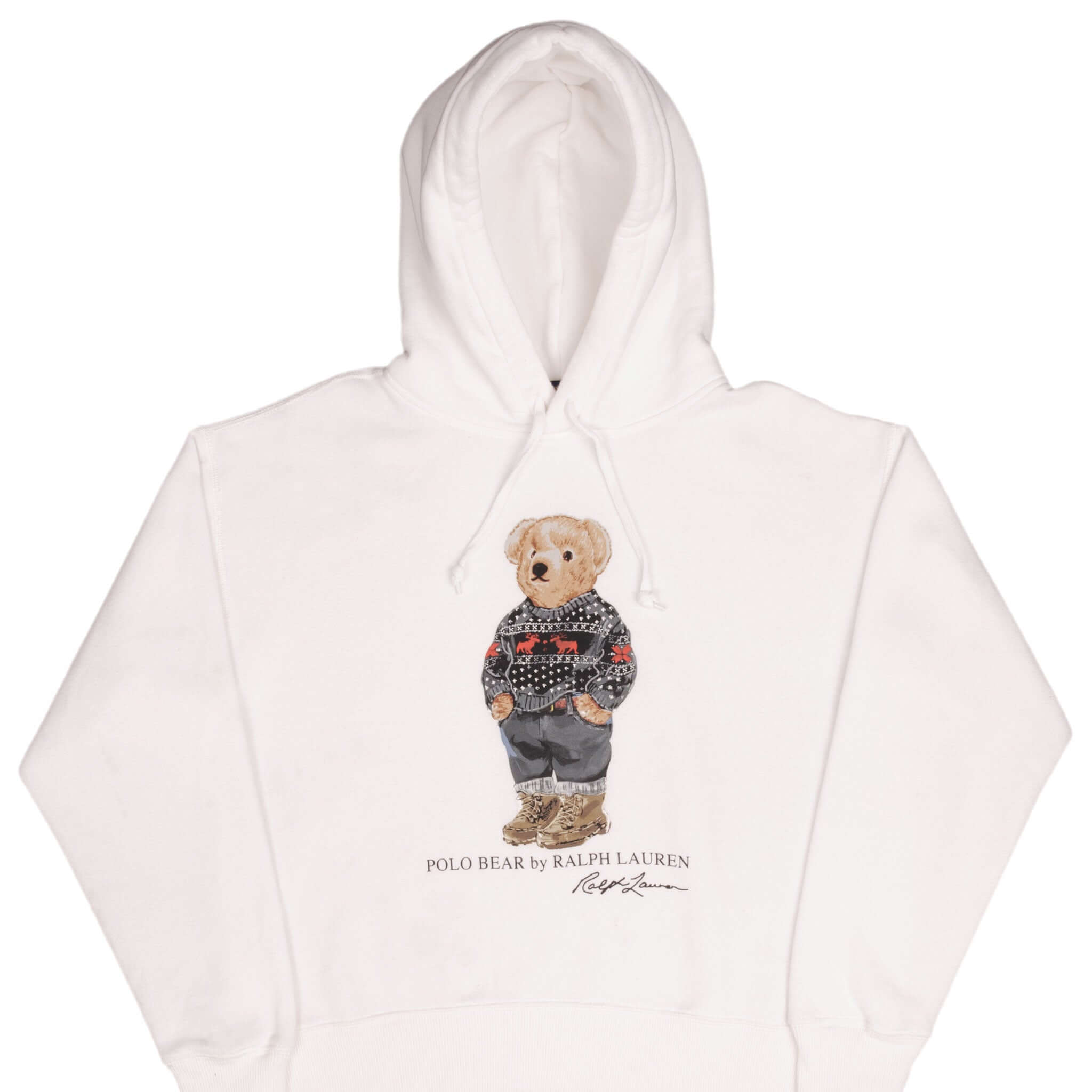 RALPH LAUREN Polo Bear Women's Hoodie Sweatshirt - Medium Size | Cozy Pullover for Casual Wear, Street Style & Winter Fashion