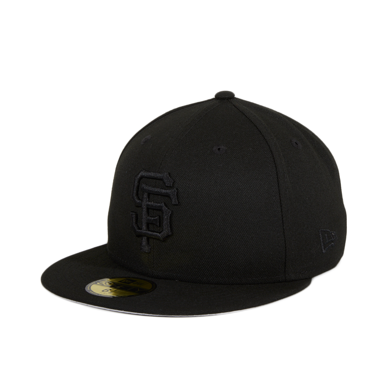 New Era 59Fifty San Francisco Giants Fitted Baseball Cap - Black - Official MLB Licensed Hat for Men & Women - Perfect for Games, Fan Gear & Streetwear Fashion
