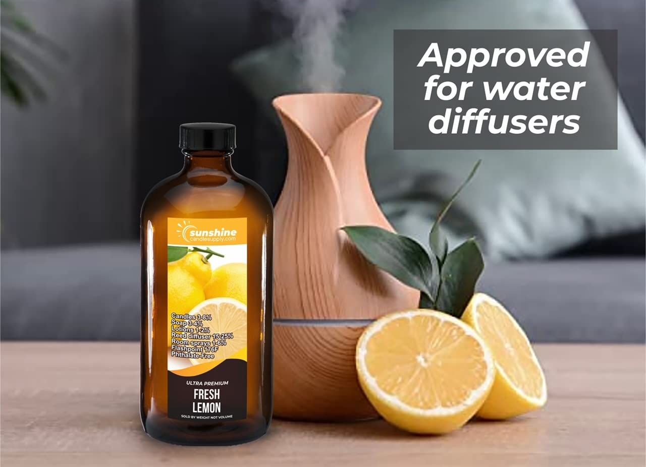 Premium Persimmon Fragrance Oil for Candles, Soap, Lotions & Body Care - Long-Lasting Scent for Home, Spa & DIY Crafting