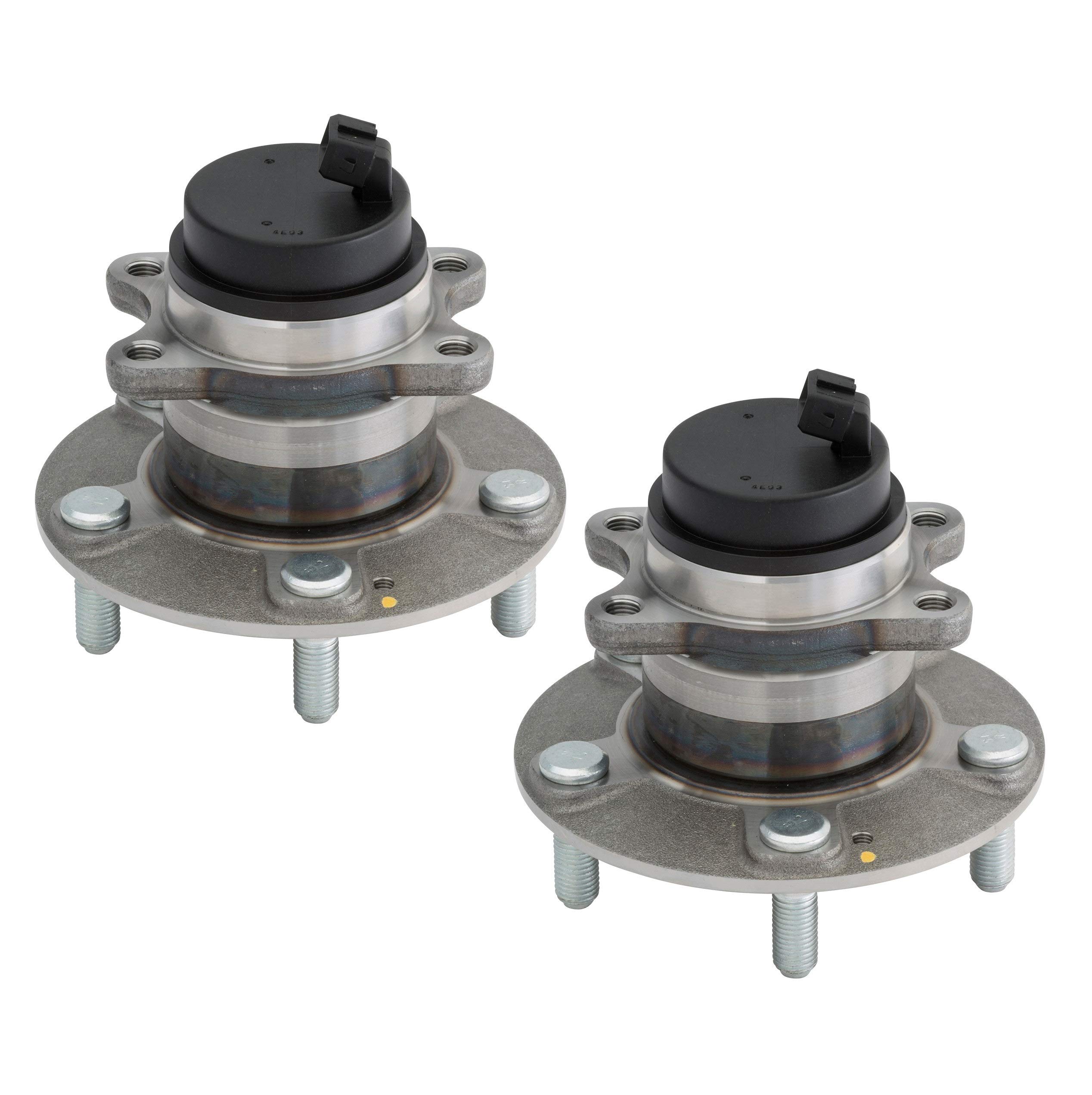 2PCS Rear Wheel Bearing Hub Assembly Kit for 2010-2013 Kia Soul 4WD with ABS - Perfect for DIY Repairs & Smooth Ride Maintenance