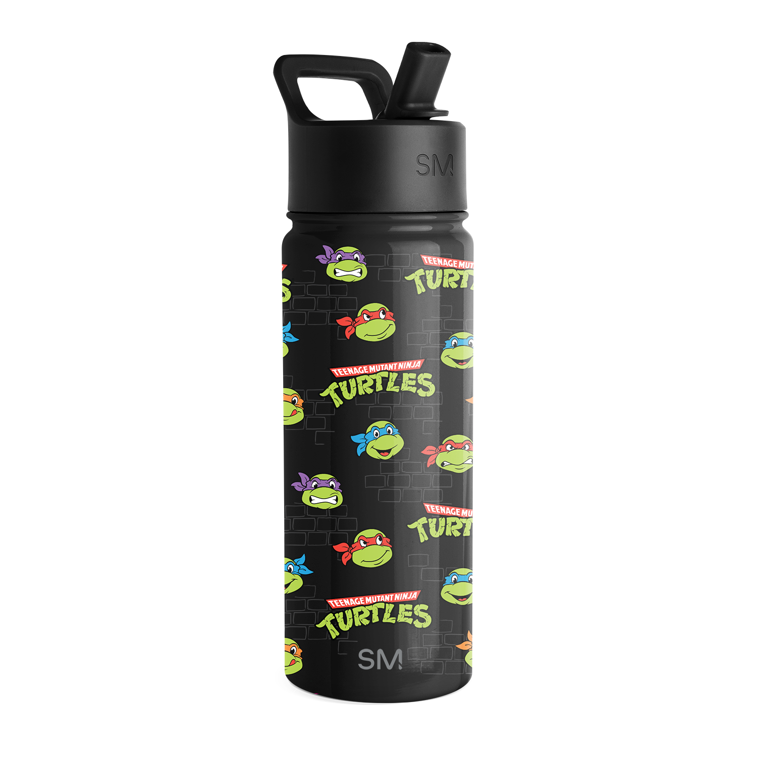 Summit Kids Water Bottle with Straw Lid - BPA Free, Leak Proof, 12oz Insulated Stainless Steel Bottle for School, Sports & Outdoor Activities