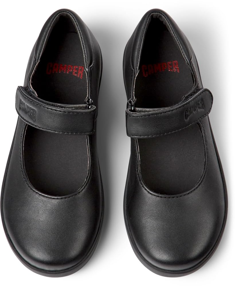 Camper Spiral Comet Girls' Loafers - Comfortable Casual Shoes for School, Travel & Everyday Wear | Stylish Slip-On Sneakers for Teens & Kids