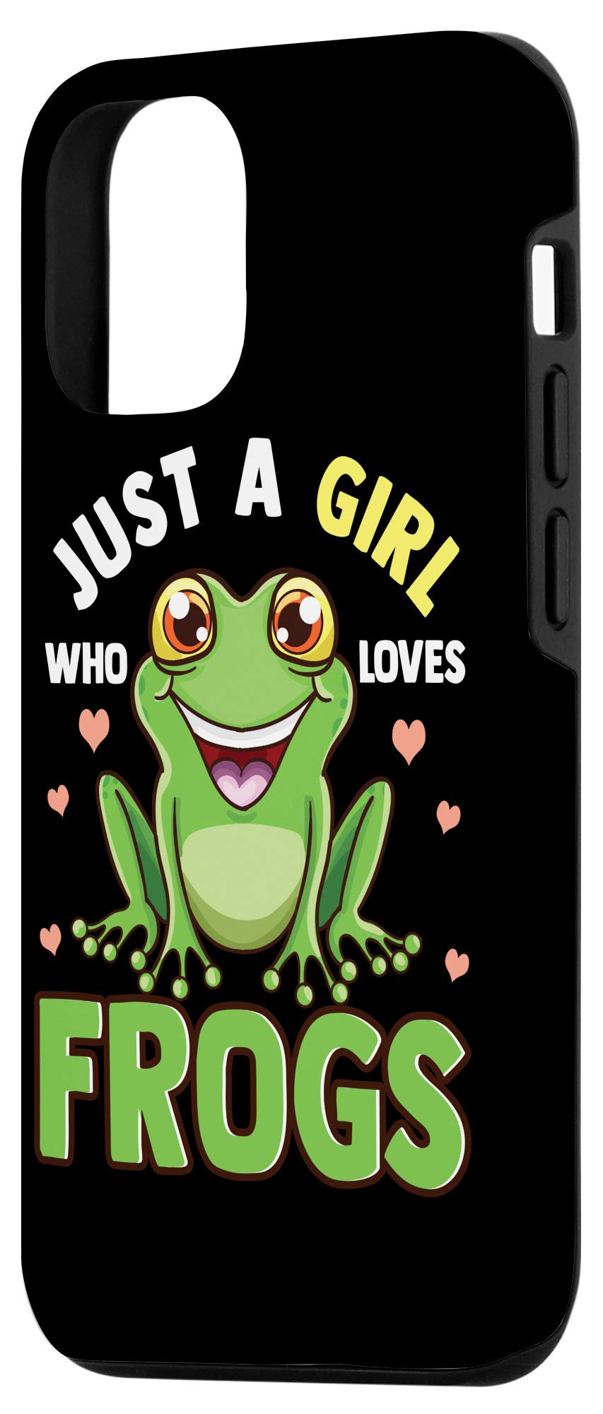 Funny Frog Lover iPhone 12/12 Pro Case - Cute Tree Frog Design Protective Cover for Women & Girls - Perfect Gift for Nature Enthusiasts & Animal Lovers (Use for Daily Protection, School, Work, Outdoor Activities)