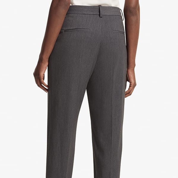 Mejia Light Twill Pants for Men - Comfortable Charcoal Casual Trousers | Perfect for Office, Travel & Everyday Wear