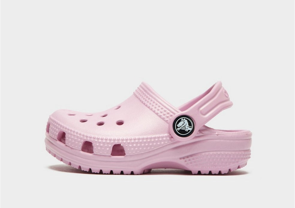 Crocs Kids Classic Pink Milk Clogs | Comfortable & Lightweight Slip-On Shoes for Boys & Girls | Perfect for School, Play & Outdoor Activities