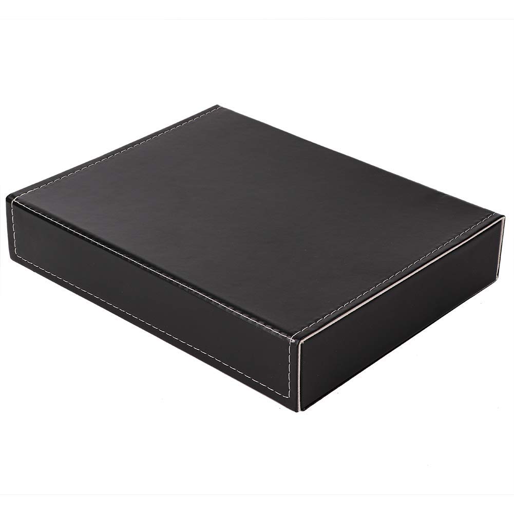 8 Grid Leather Sunglass & Jewelry Storage Organizer - Eyeglass Display Case for Rings, Earrings - Perfect for Travel, Home Decor & Retail Store Display